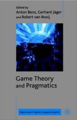 Game Theory and Pragmatics Book